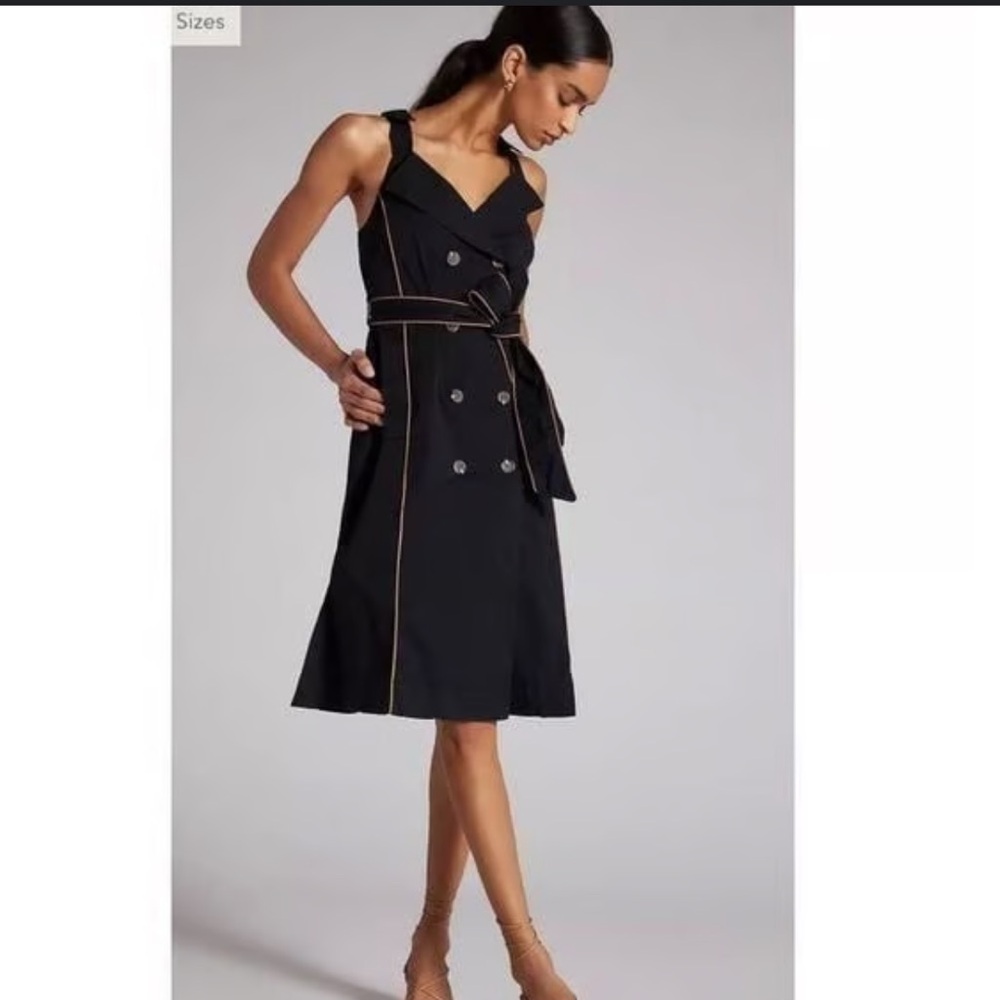 MAEVE Trench Midi Dress